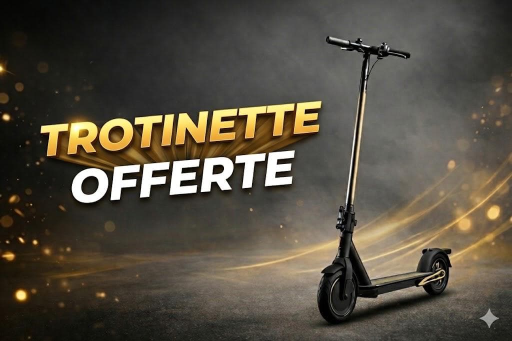 Trottinette électrique offerte